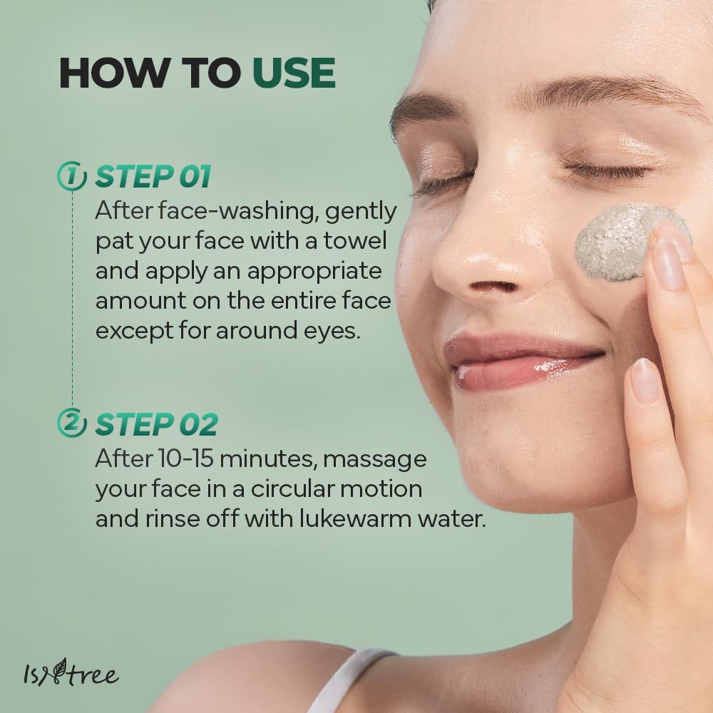 Isntree - Mugwort Calming Clay Mask Jumbo