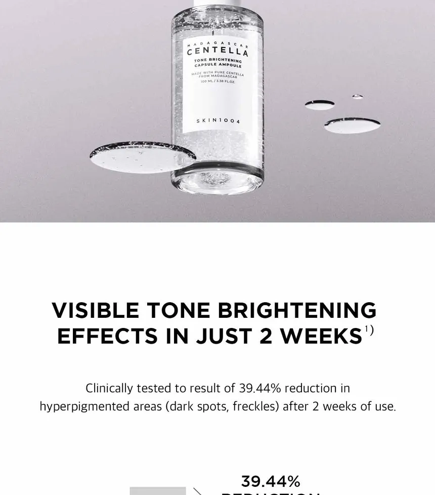 SKIN1004 - Madagascar Centella Tone Brightening Capsule Ampoule Jumbo