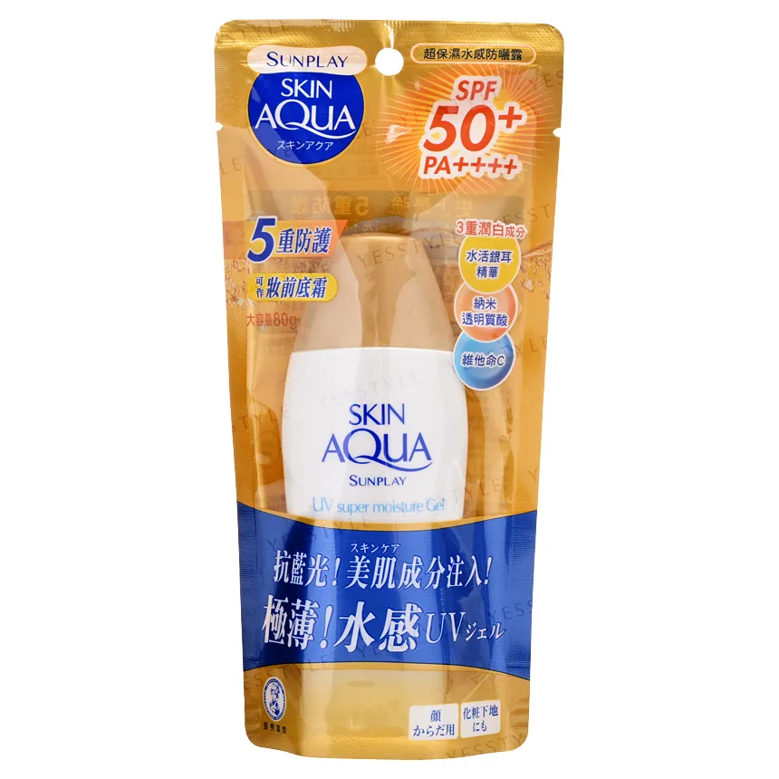 Rohto Mentholatum - Sunplay Skin Aqua UV Super Moisture Gel SPF 50+ PA++++