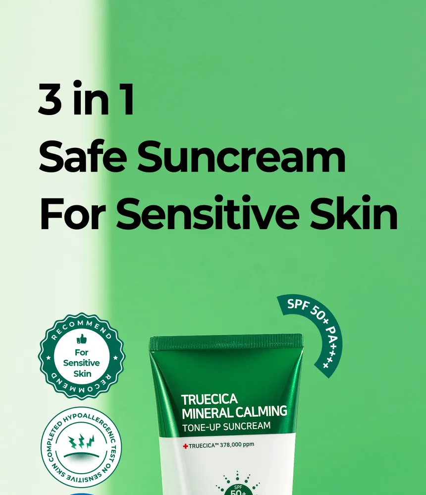 SOME BY MI - Truecica Mineral Calming Tone-Up Suncream 50ml