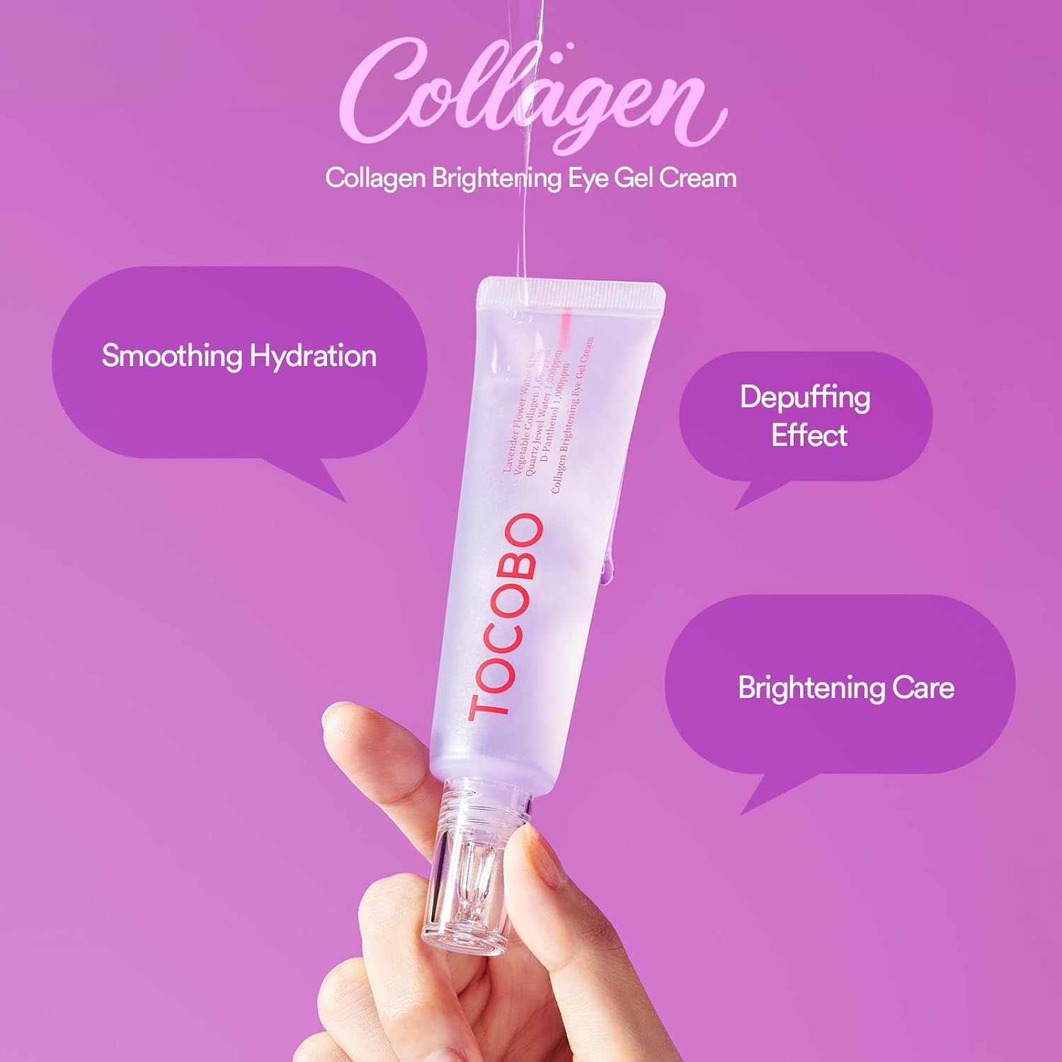 TOCOBO - Collagen Brightening Eye Gel Cream 30ml