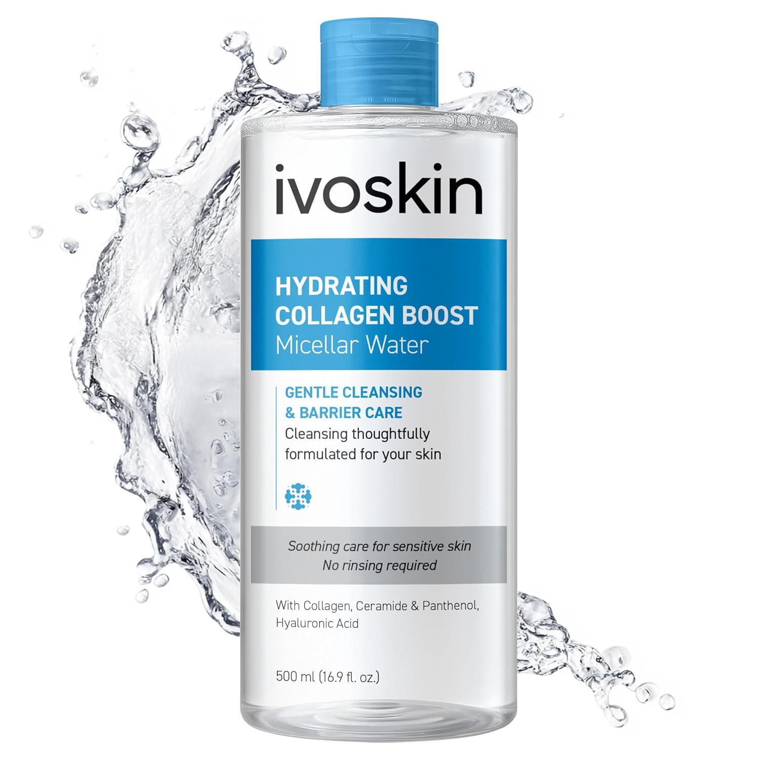 ivoskin - Hydrating Collagen Boost Micellar Water 500 ml