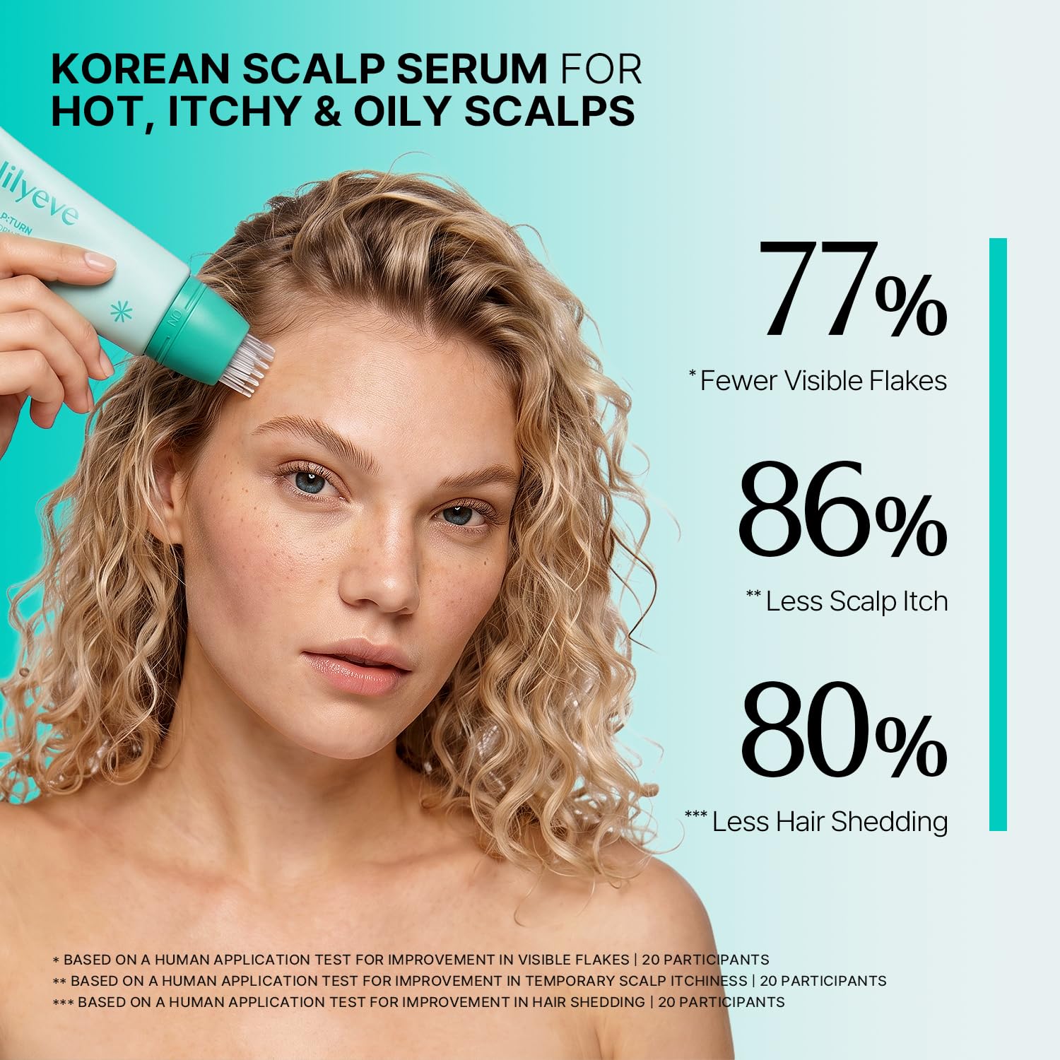 lilyeve - Scalp Turn Cica PDRN Brush Ampoule Mini 50 ml