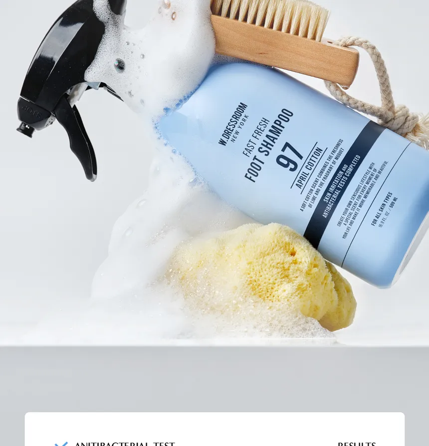 W.DRESSROOM - Fast Fresh Foot Shampoo April Cotton 500ml